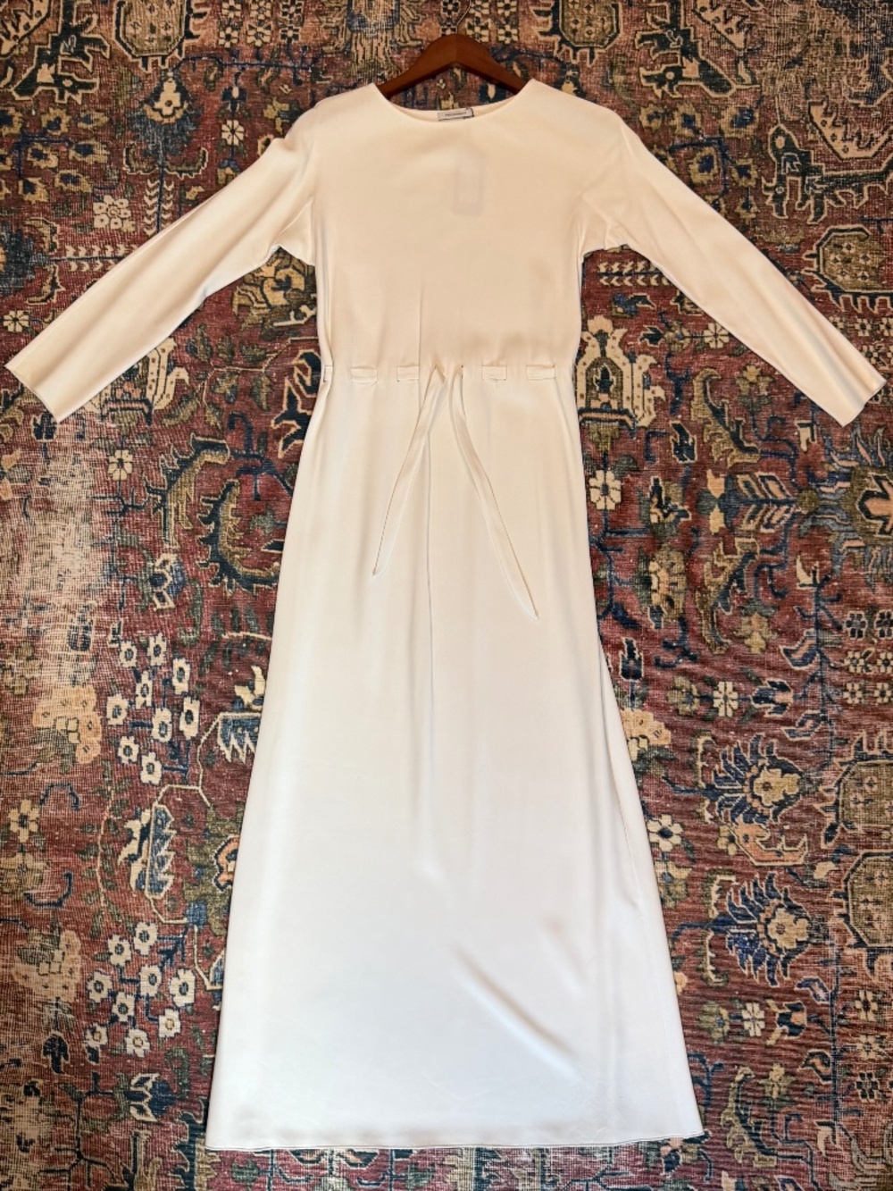 PROTAGONIST LONG SLEEVE MIDI DRESS